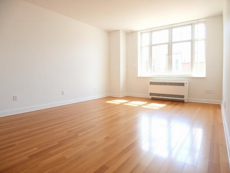 Empty bright apartment ready for move-in